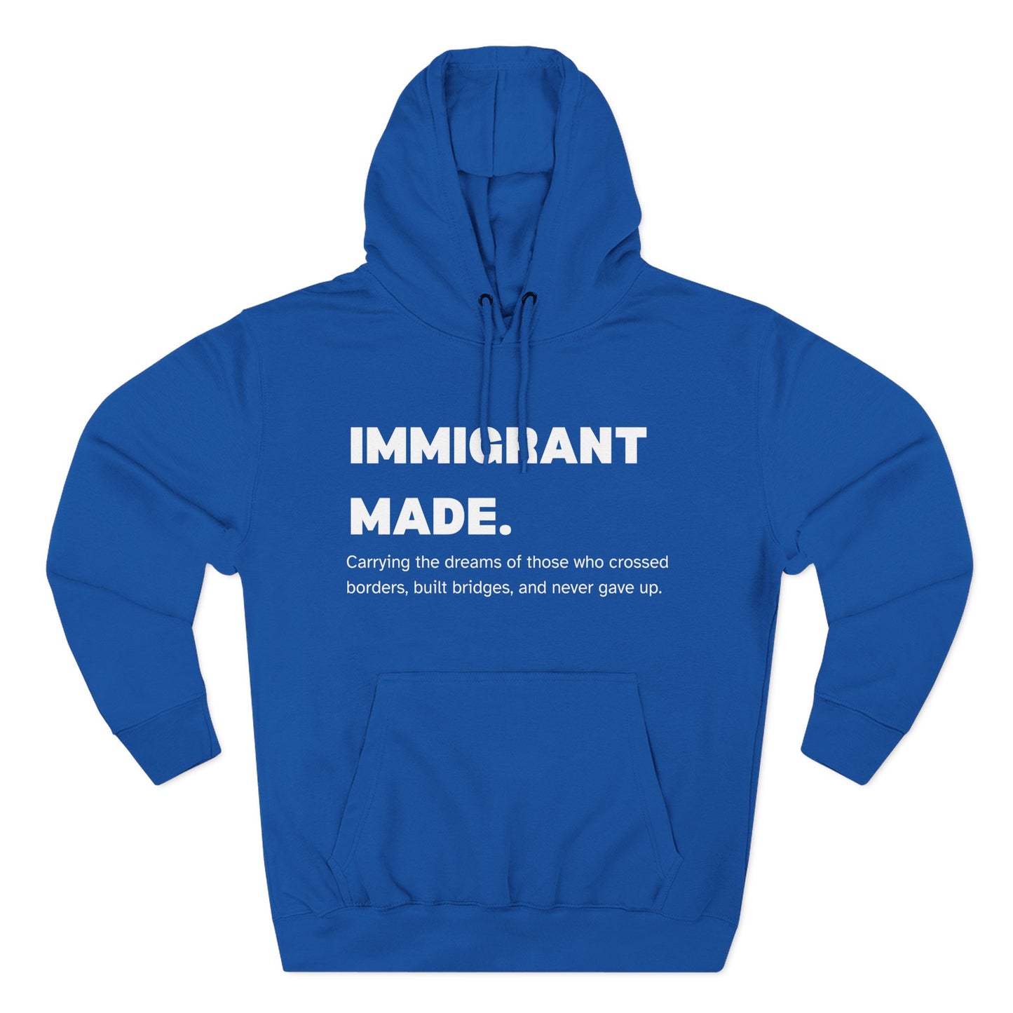 IMMIGRANT MADE. Heritage Hoodie -Adult